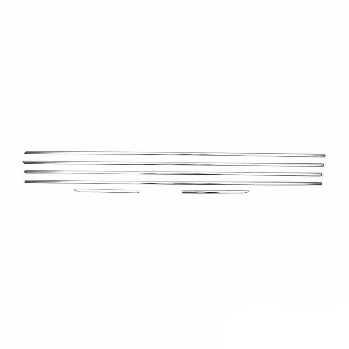 Lexus GX460 Window Trim - Omac - S.Steel - Gloss Silver - '10-'14 Lexus GX460 Window Trim - Omac - S.Steel - Gloss Silver - '10-'14